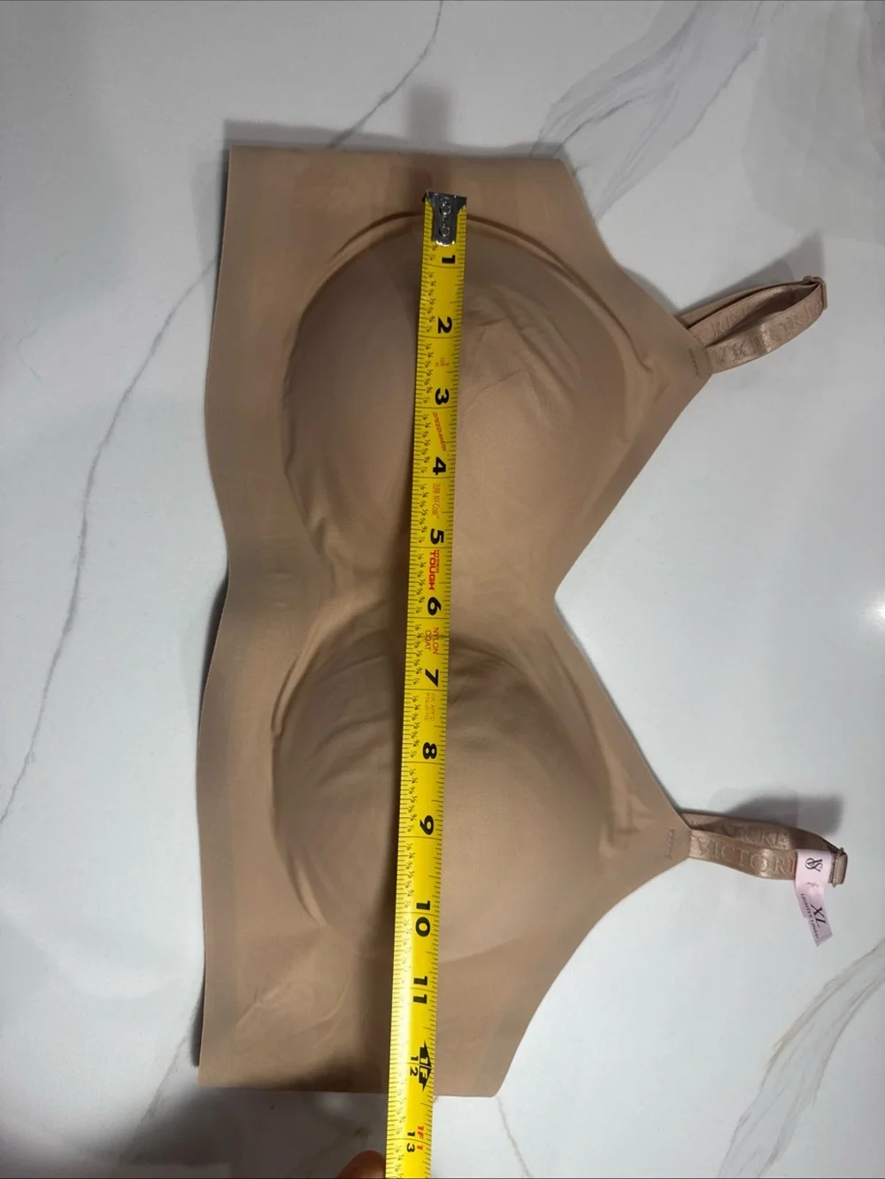 Victoria's Secret Silicone Lounge Bra Praline XL NWT